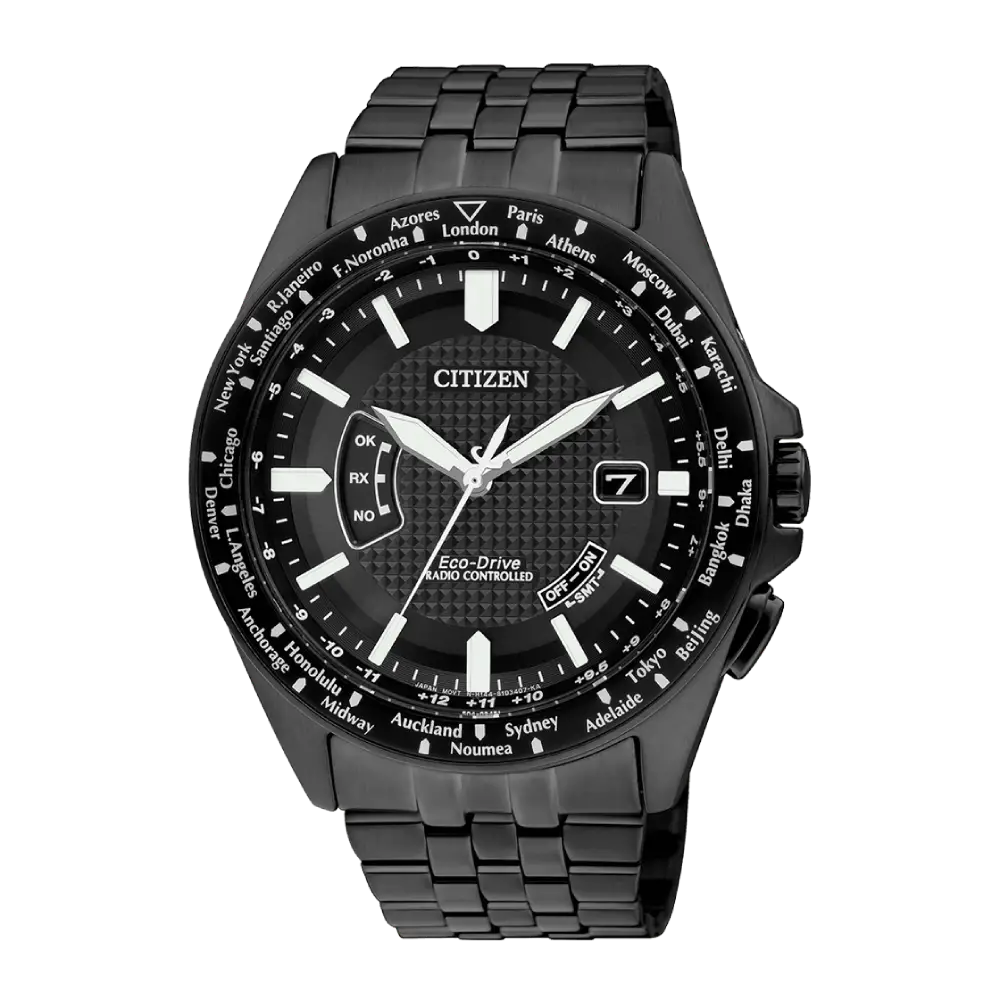 Citizen Eco-Drive CB0028-58E Eco-Drive Black Dial 43mm Stainless Steel Men's Watch