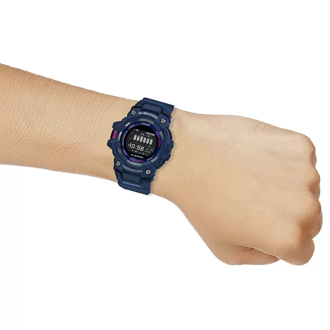 Casio G-Shock G-Squad GBD-100-2DR Black Dial Resin Men's Watch