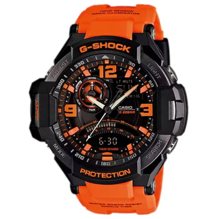 Casio G-Shock Master Of G Gravity Master GA-1000-4ADR Black Dial Resin Men's Watch