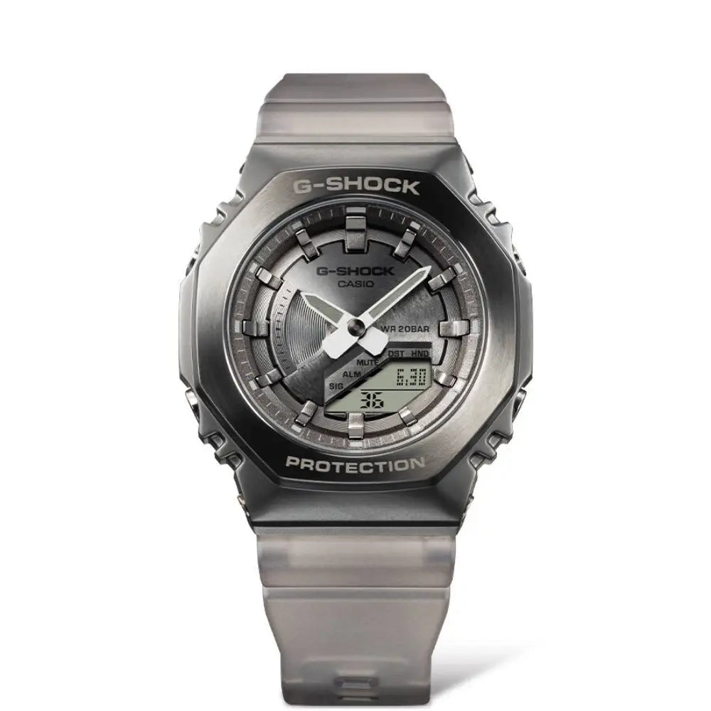 Casio G-Shock Analog Digital GM-S2100MF-1ADR Grey Dial Women's Watch