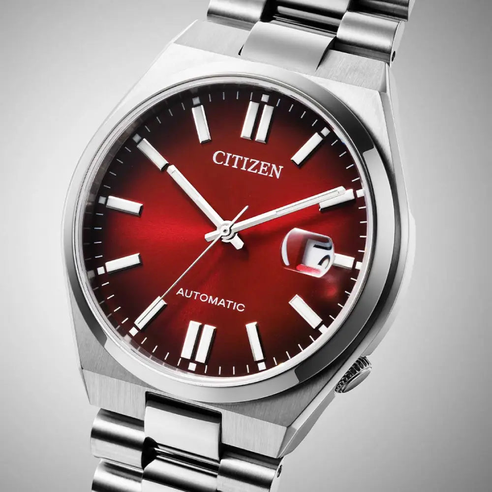 Citizen Tsuyosa NJ0150-56W Burgundy Dial 40mm Stainless Steel Men's Watch