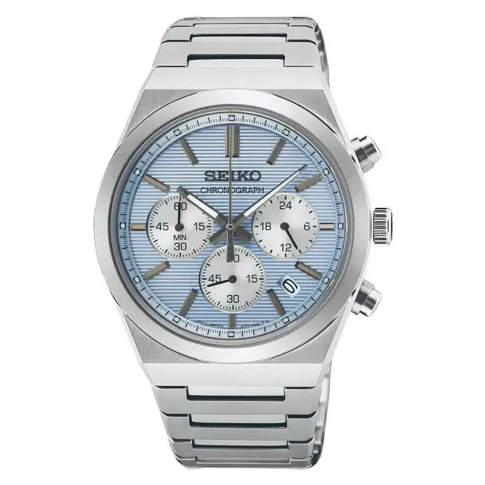 Seiko Conceptual SSB459P1 Quartz Chronograph Blue Dial 40.0mm Stainless Steel Men's Watch