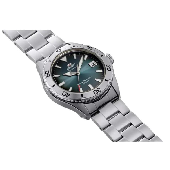 Orient Sports Mako 40 Automatic RA-AC0Q13E Green Dial 39.9mm Stainless Steel Men's Watch