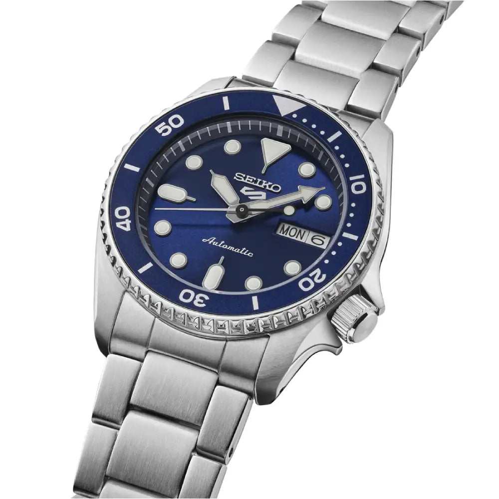 Seiko 5 Sports SKX Series SBSA299 (SRPL77) Navy Dial 38mm Stainless Steel Men's Watch