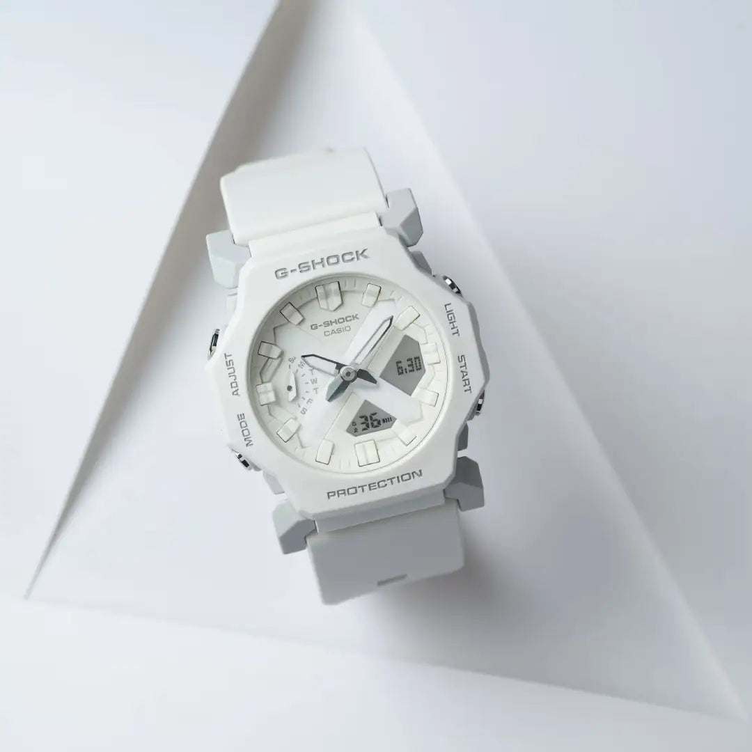 Casio G-Shock Casual GA-2300-7ADR White Dial Resin Men's Watch