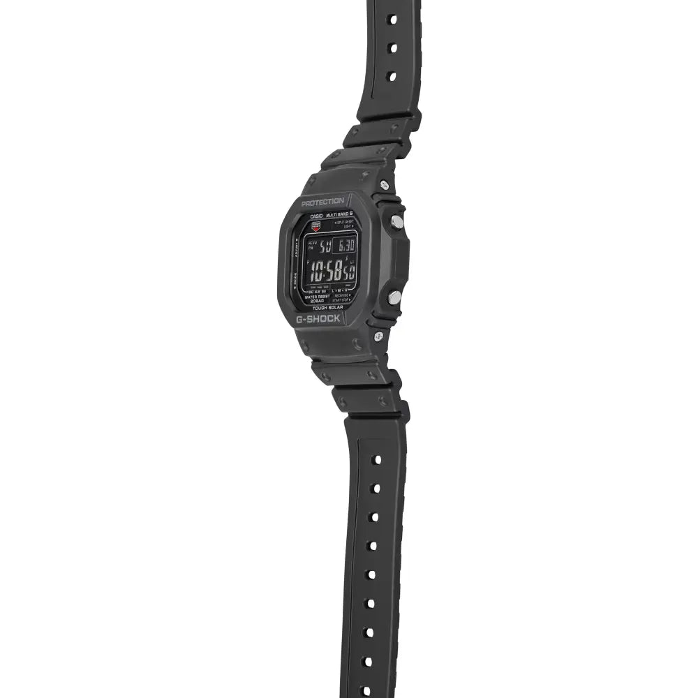 Casio G Shock GW-M5610U-1B Digital Tough Solar Multi-Band 6 Black Digital Dial Resin Strap Men's Watch