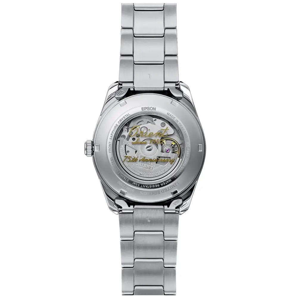 Orient Stretto RA-AK0311N 75th Anniversary Limited Edition (2500 Pcs) Automatic Grey Dial 41.5mm Stainless Steel Men's Watch