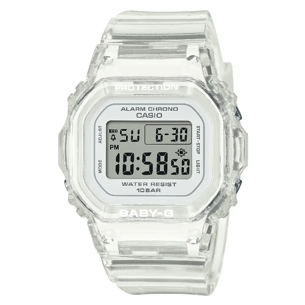 Casio Baby-G BGD-565US-7D "Urban Style" Skeleton White Digital Watch