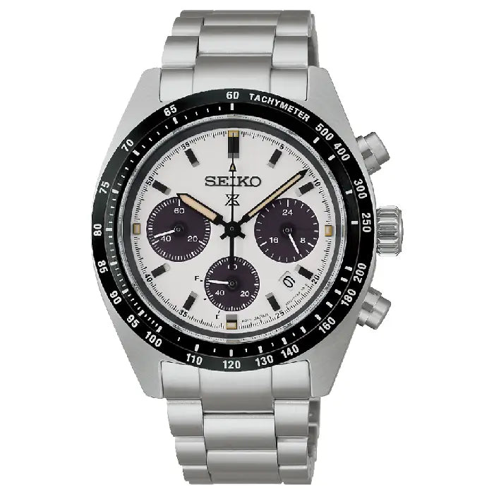 Seiko Prospex Speedtimer SBDL125 (SSC961) Solar Chronograph Silver Dial 39mm Stainless Steel Men's Watch