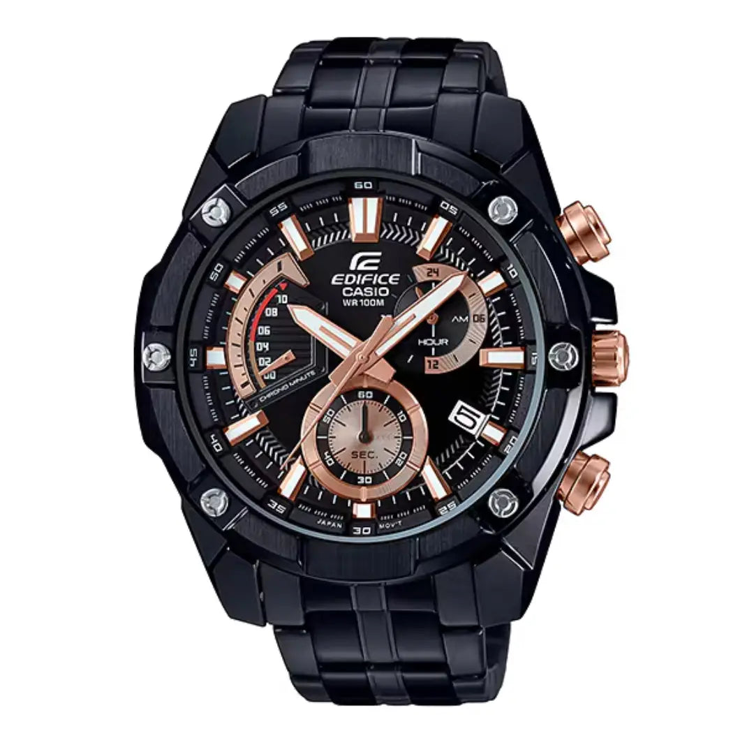 Casio Edifice EFR-559DC-1AVUDF Black Dial 49.5mm Stainless Steel Men's Watch