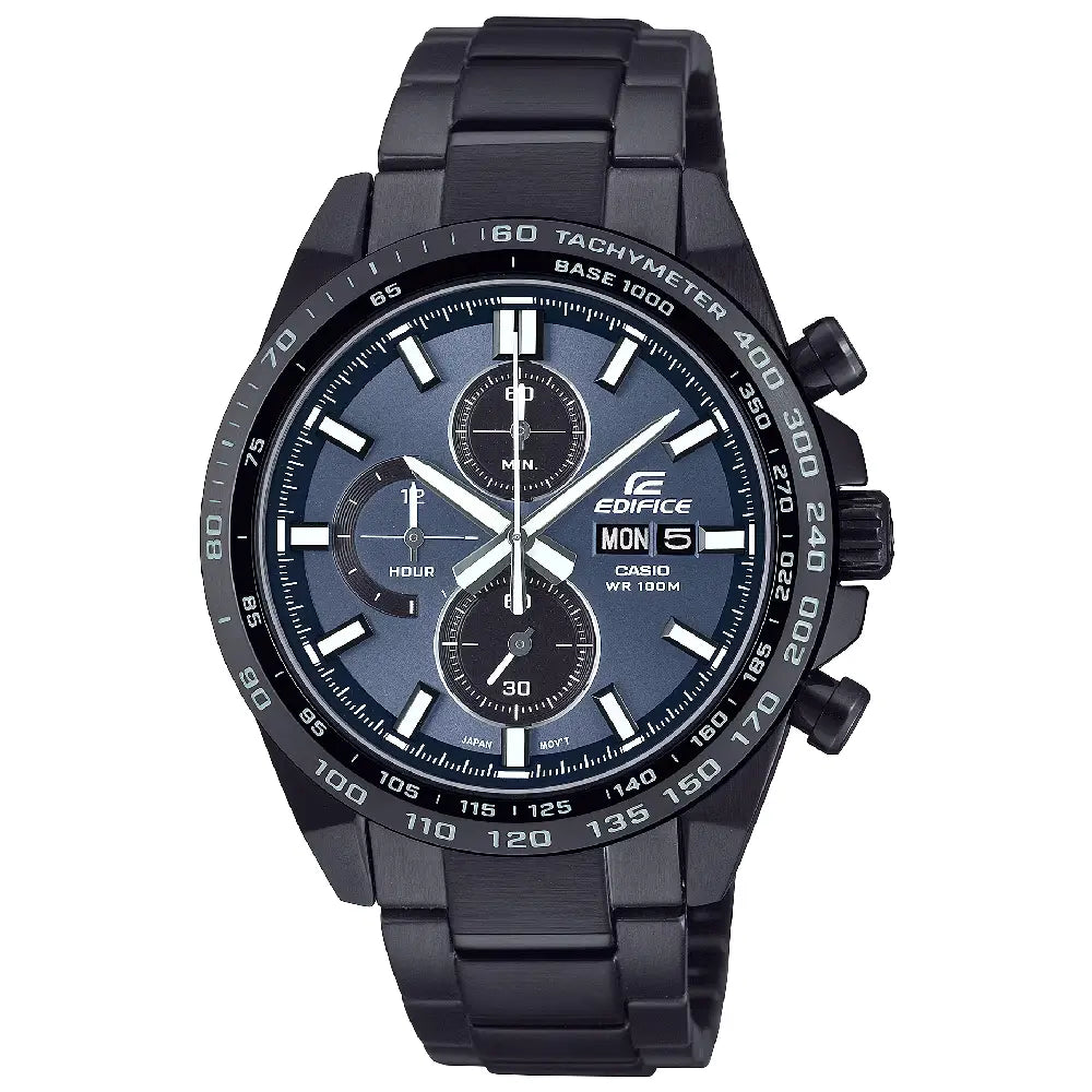 Casio Edifice EFR-574DC-2AV Chronograph Blue Dial 42.3mm Stainless Steel Men's Watch