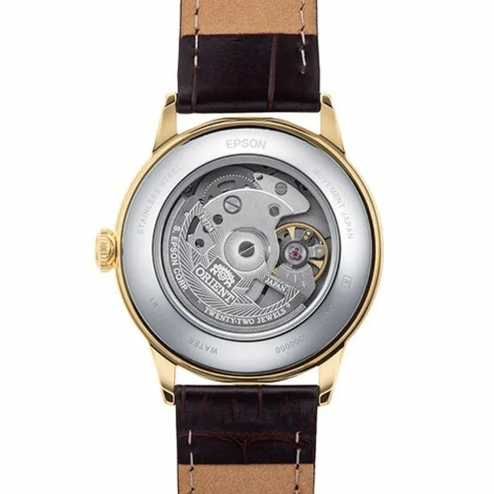 Orient RA-AC0M01S Bambino Automatic 38mm Leather Strap Men's Watch