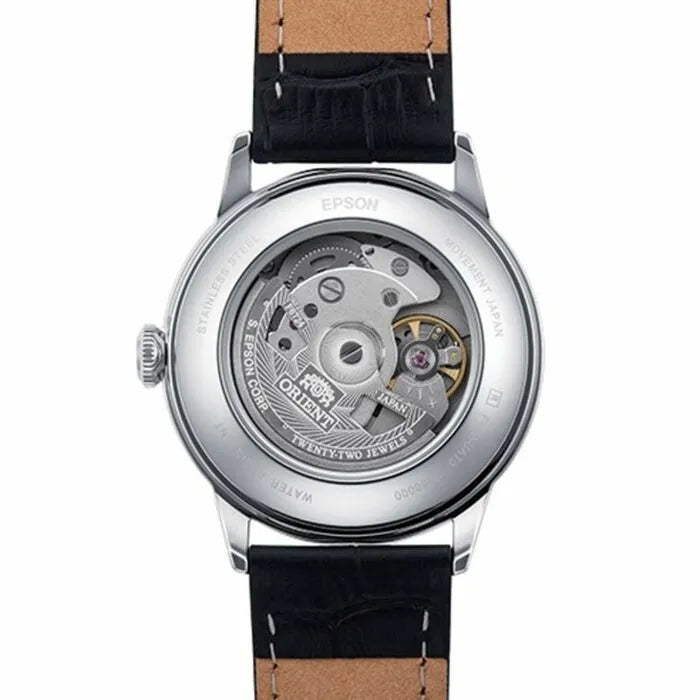Orient RA-AC0M02B Bambino Automatic 38.4mm Leather Strap Men's Watch