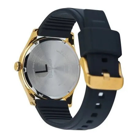 Seiko SUR560P1 Quartz Black Dial 39.5mm Silicone Strap Men's Watch