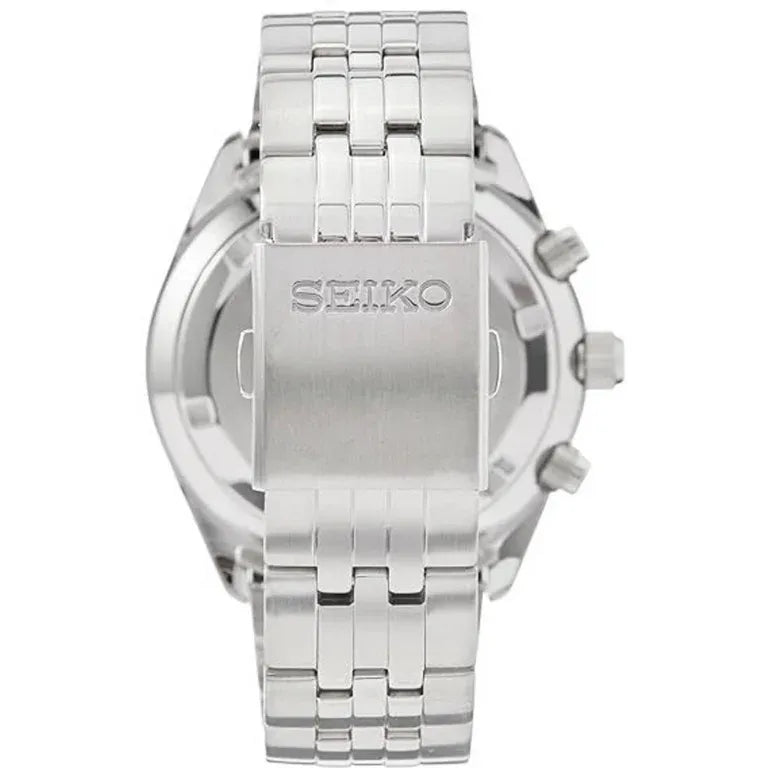 Seiko 5 SSB429P1 Chronograph Black Dial 41.5mm Stainless Steel Men's Watch
