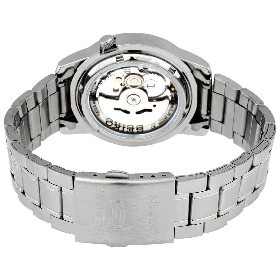 Seiko 5 SNKE63J1 Automatic 21 Jewels Black Dial 39mm Stainless Steel Men's Watch