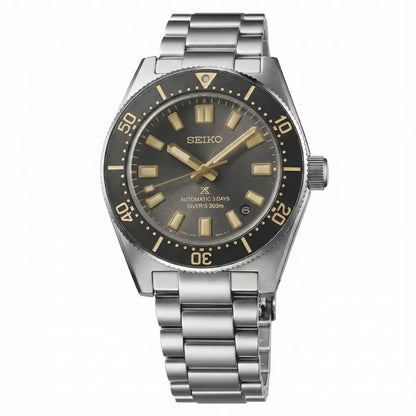 Seiko Prospex SPB455J1 1965 Revival Automatic Diver Special Edition "100th Anniversary" Tide Grey Dial 40mm Stainless Steel Men's Watch