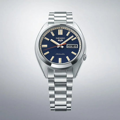 Seiko 5 Sports Series SRPK87 Blue Dial Automatic 37.4mm Stainless Steel Men's Watch