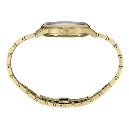 Seiko SRPK46 Presage Cocktail Time Automatic Gold Dial Stainless Steel Men's Watch