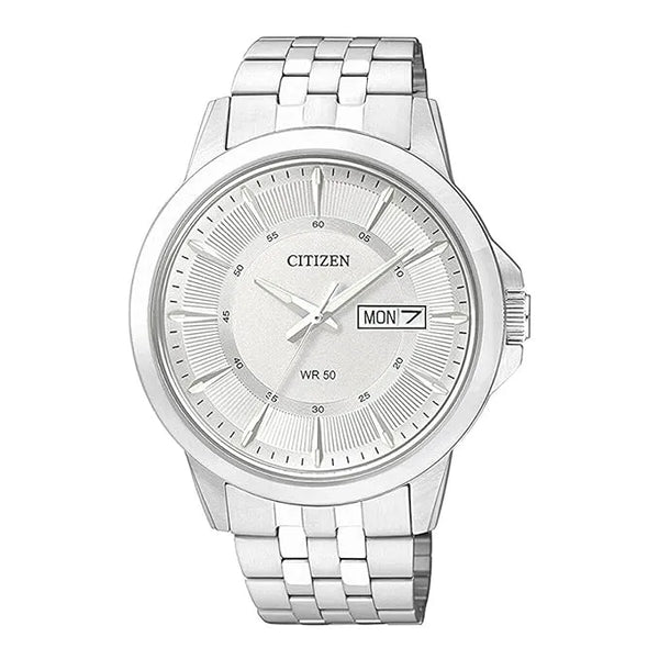 Citizen Quartz BF2011-51A Analog Silver Dial Stainless Steel Men's Watch