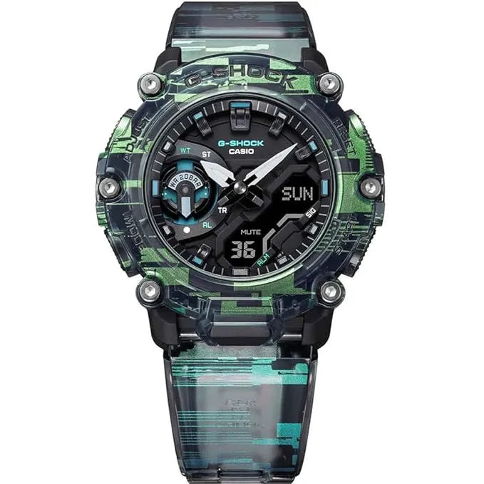Casio G-Shock Analog Digital GA-2200NN-1ADR Black Dial Resin Men's Watch