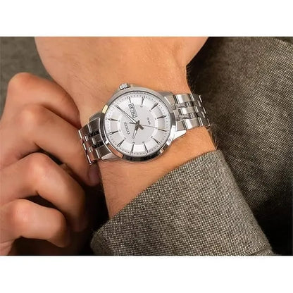 Citizen Quartz BF2011-51A Analog Silver Dial Stainless Steel Men's Watch