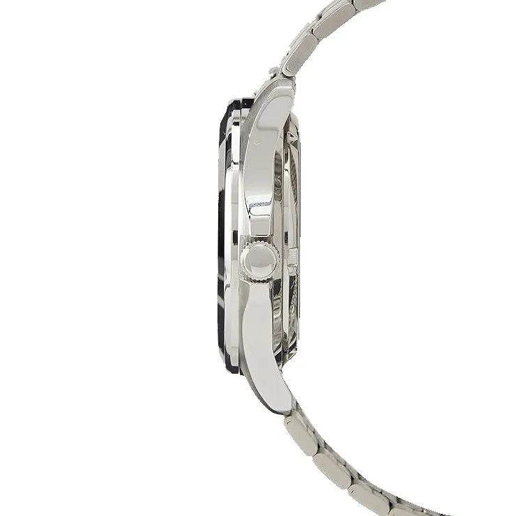 Seiko 5 SNKK87K1 Rare 21 Jewels Automatic Silver Dial Stainless Steel Men's Watch detail view