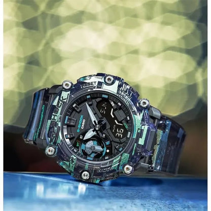 Casio G-Shock Analog Digital GA-2200NN-1ADR Black Dial Resin Men's Watch