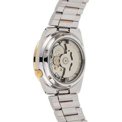 Seiko 5 SNKE04J1 White Dial Dual-Tone Stainless Steel Men's Watch