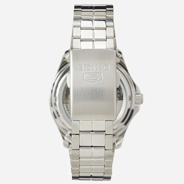 Seiko 5 SNKK87K1 Rare 21 Jewels Automatic Silver Dial Stainless Steel Men's Watch