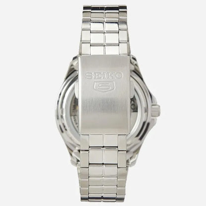 Seiko 5 SNKK87K1 Rare 21 Jewels Automatic Silver Dial Stainless Steel Men's Watch