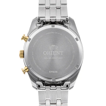 Orient Contemporary Solar RA-TX0302S10B White Dial 40mm Stainless Steel Men's Watch
