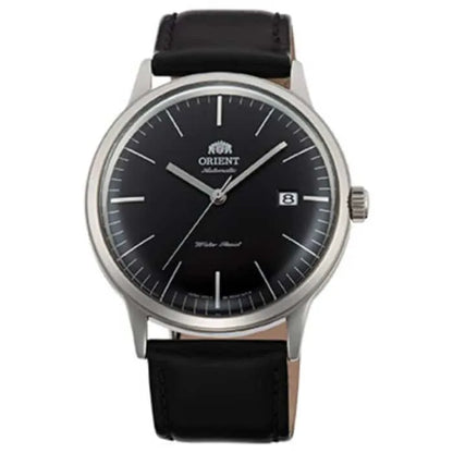 Orient SAC0000DB Automatic Black Dial 40.5mm Leather Strap Men's Watch