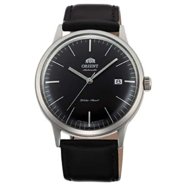Orient SAC0000DB Automatic Black Dial 40.5mm Leather Strap Men's Watch