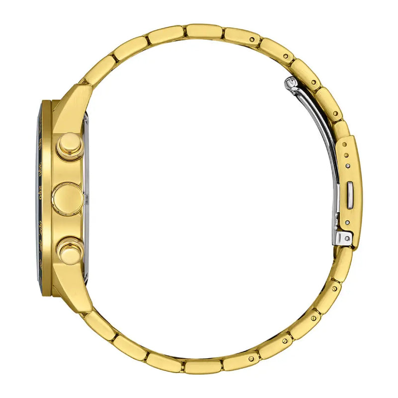 Citizen Quartz Chronograph AN3682-54E Black Dial Gold-Tone 44mm Stainless Steel Men's Watch detail view