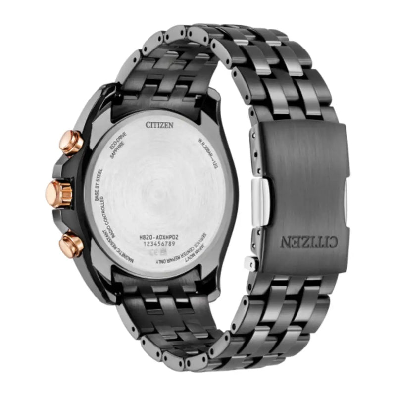 Citizen Eco-Drive AT9128-87X Green Dial 44.3mm Stainless Steel Men's Watch detail view