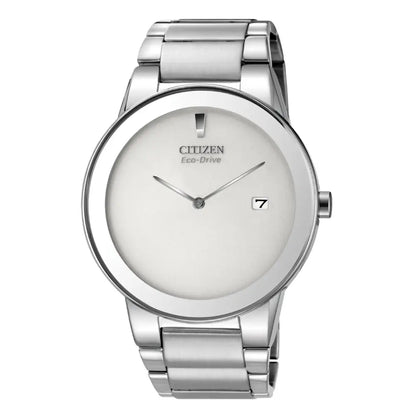 Citizen Eco Drive AU1060-51A White Dial Stainless Steel Men's Watch
