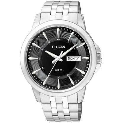 Citizen Quartz BF2011-51E Black Dial Stainless Steel Men's Watch