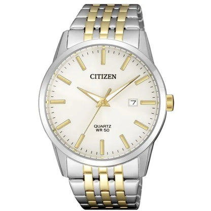 Citizen Quartz BI5006-81P Champagne Dial Gold-Tone Stainless Steel Men's Watch