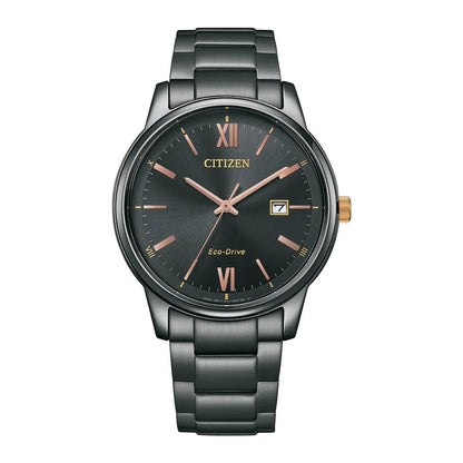 Citizen Eco-Drive BM6976-72E Black Dial 40mm Stainless Steel Men's Watch