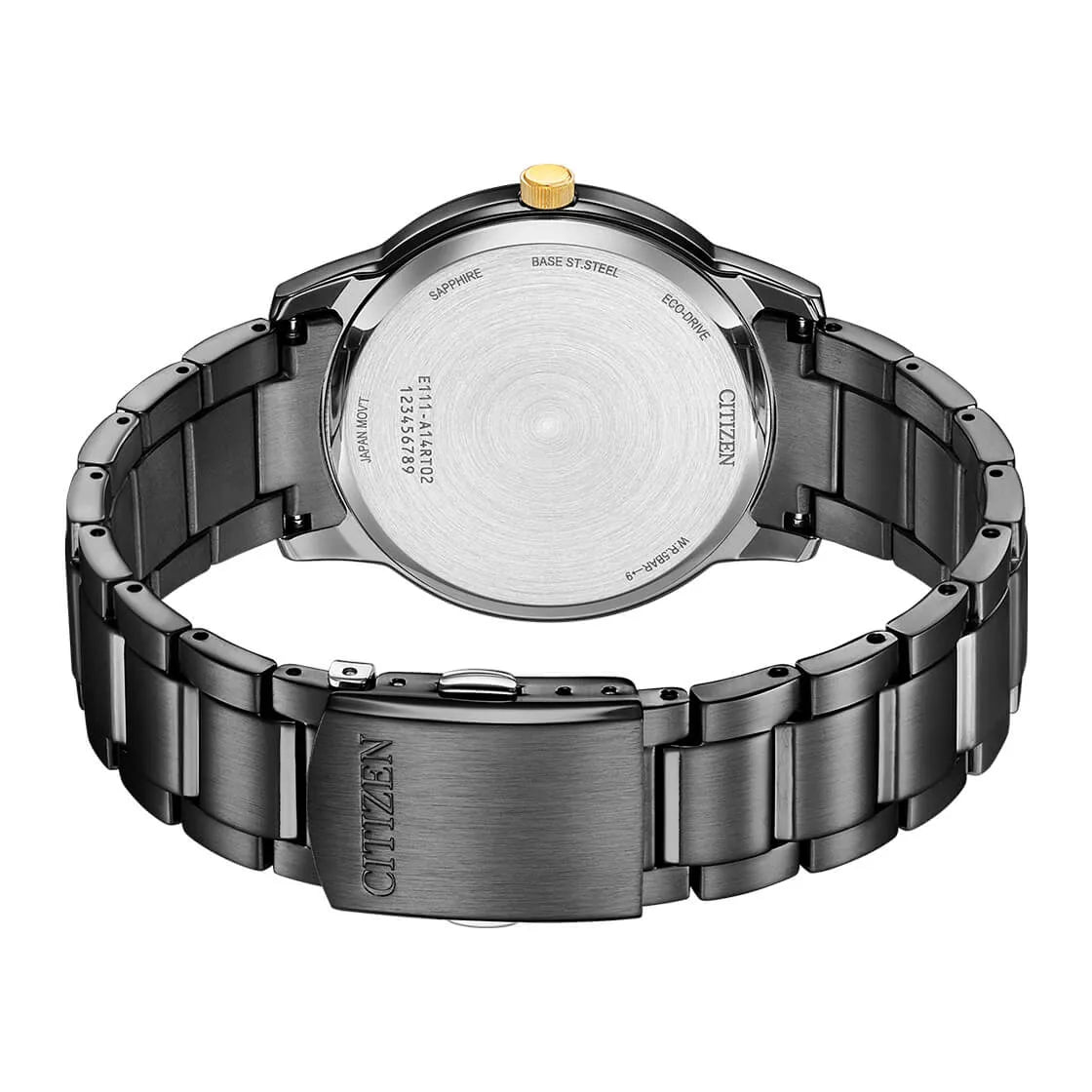 Citizen Eco-Drive BM6976-72E Black Dial 40mm Stainless Steel Men's Watch
