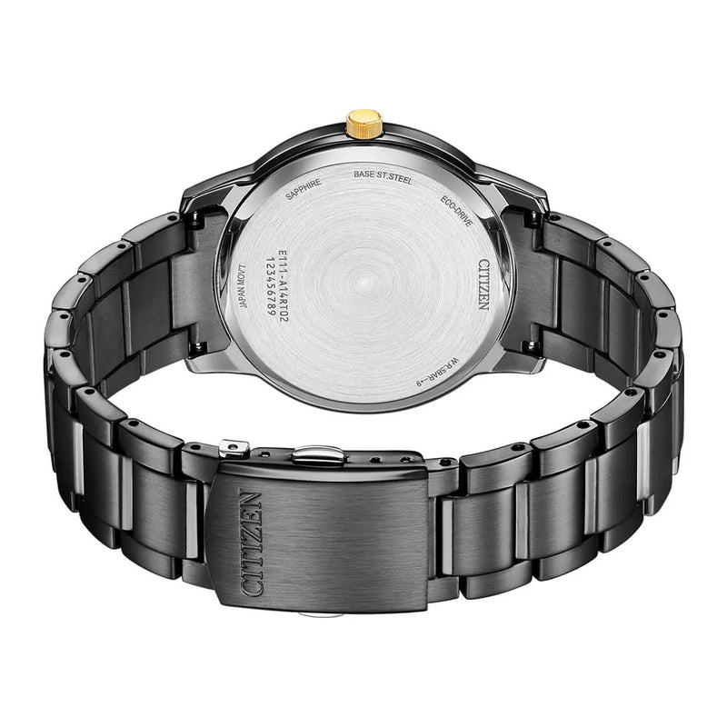 Citizen Eco-Drive BM6976-72E Black Dial 40mm Stainless Steel Men's Watch detail view