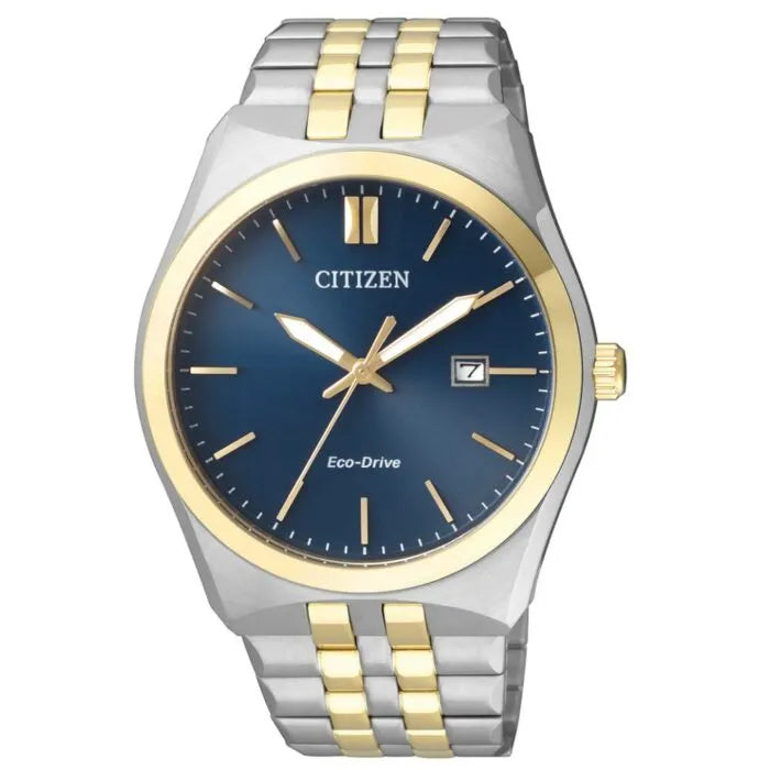 Citizen Eco Drive BM7334-66L Blue Dial Two Tone Stainless Steel Men's Watch