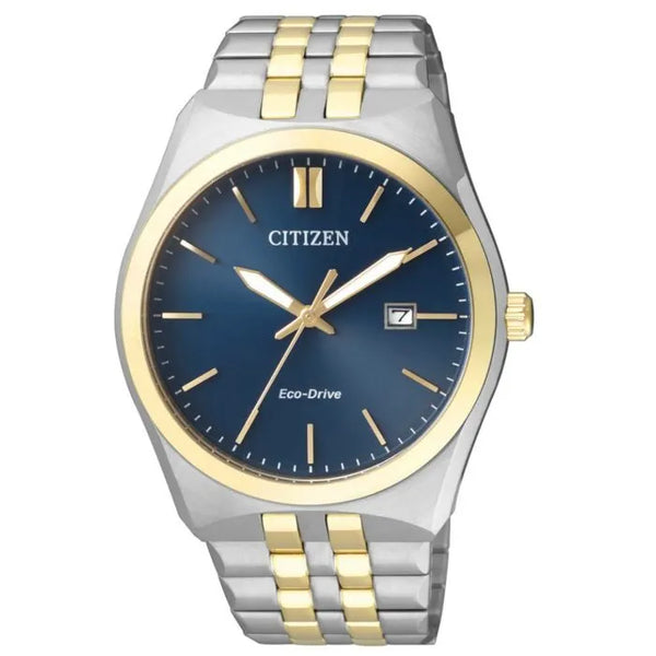 Citizen Eco Drive BM7334-66L Blue Dial Two Tone Stainless Steel Men's Watch