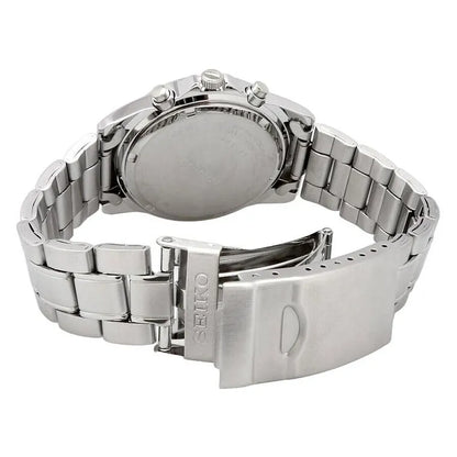 Seiko Spirit SBTR005 Chronograph Black Dial Stainless Steel Men's Watch