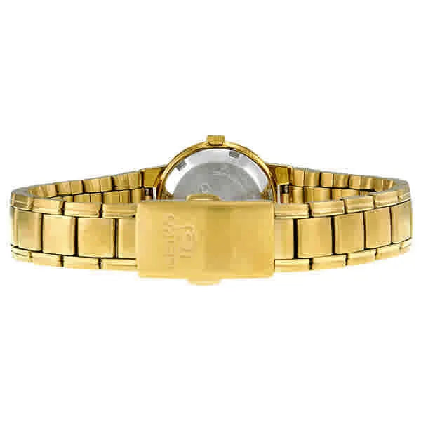 Seiko 5 SYME46K1 21 Jewels Automatic Gold Dial 24mm Stainless Steel Ladies Watch