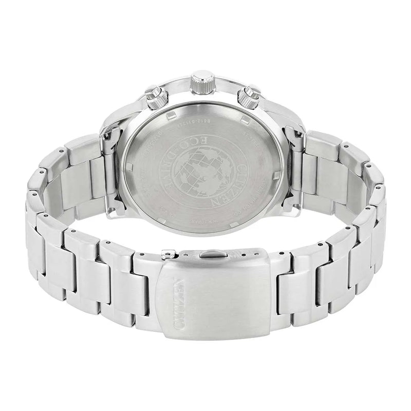 Citizen Eco-Drive CA0690-88L Chronograph Blue Dial 44mm Stainless Steel Men's Watch detail view
