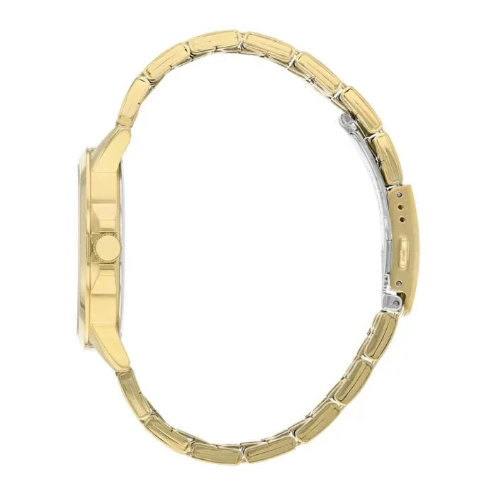Citizen Quartz BF2013-56P Champagne Dial Gold-Tone Stainless Steel Men's Watch detail view
