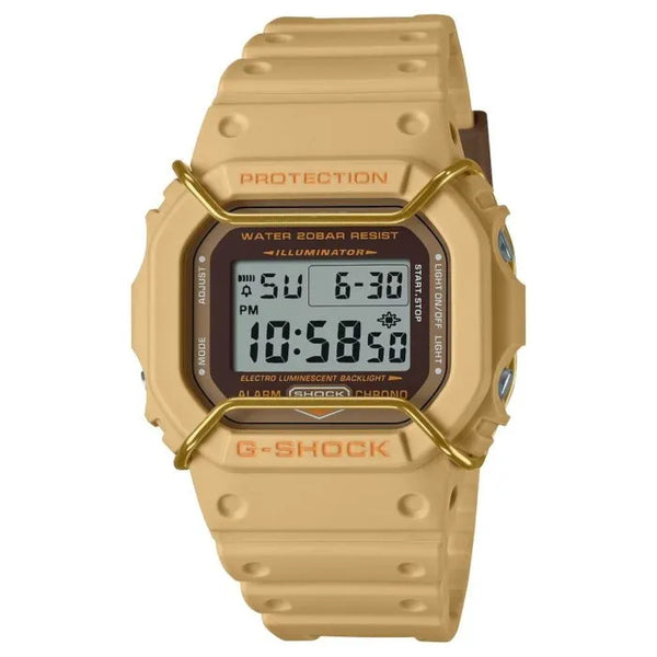 Casio G-Shock Casual DW-5600PT-5DR Brown Dial Resin Men's Watch