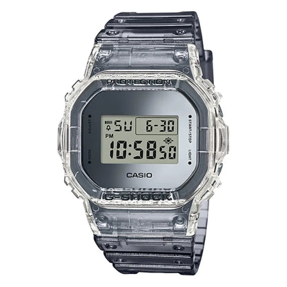 Casio G-Shock DW-5600SK-1D Grey Dial Transparent Resin Men's Watch